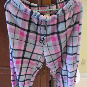 Women's Drawstring Polyester Lounge Pants Size: Large (12-14)